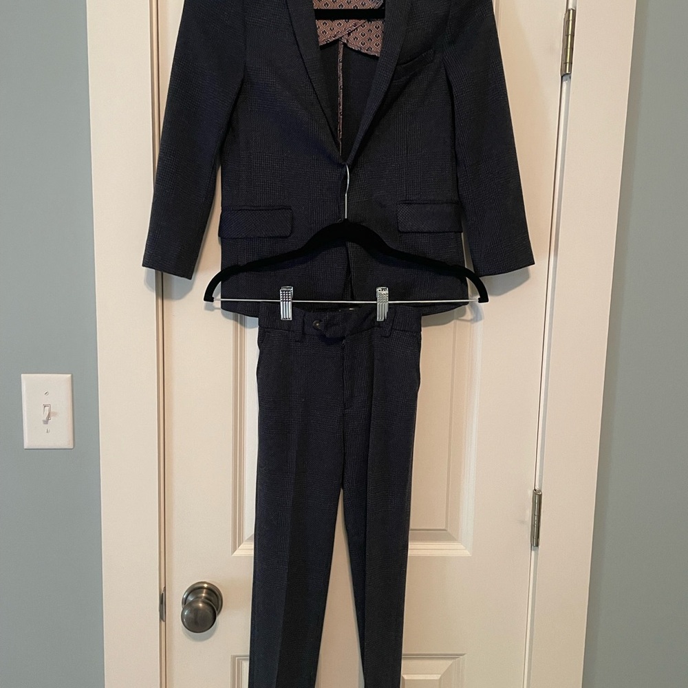 Appaman Boy’s Suit with Patterned Lining Size 8 - Picture 2 of 5